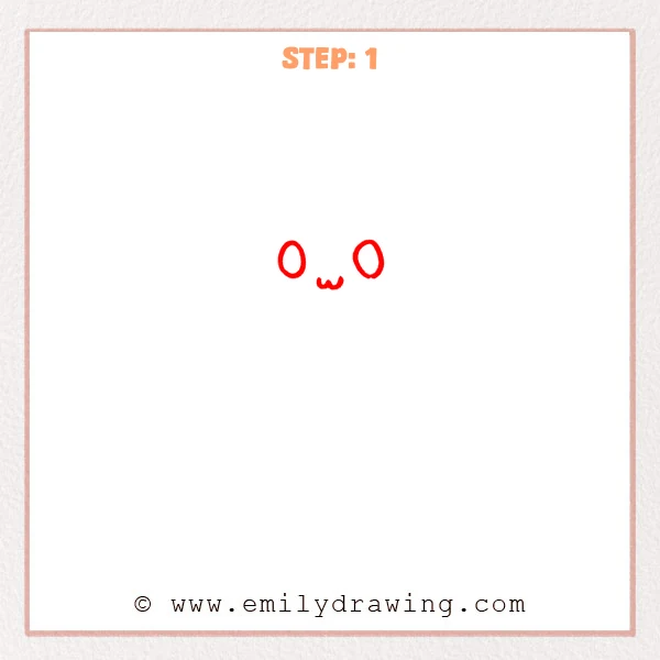 how to draw a rib cage - Step 1